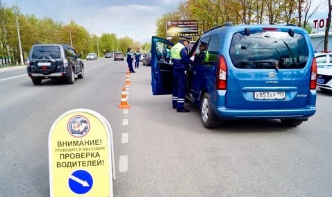 Госавтоинспекция в Кашире организовала массовую проверку водителей на соблюдение правил перевозки детей