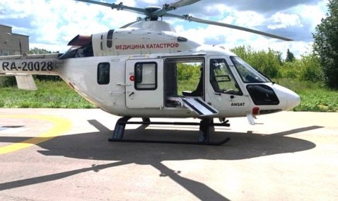 Пострадавшего в ДТП подростка пришлось эвакуировать из Каширы вертолетом санавиации