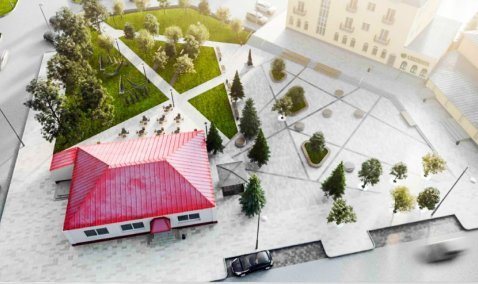 Озеленение, навигация, велопарковка, гамаки – более 23 млн. рублей потратят на благоустройство сквера им. С.Н. Моргунова в Кашире-1