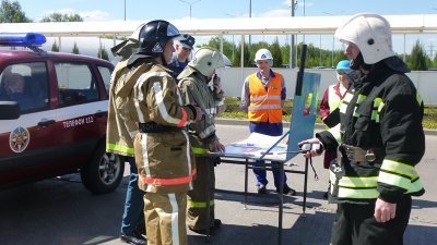 Тренировочное пожарно-тактическое учение прошло на "Фрито Лей мануфактуринг"