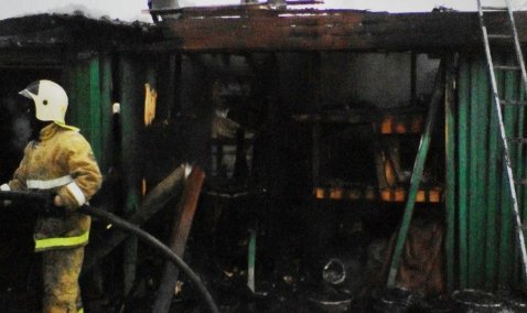 В деревне Корыстово рано утром произошел пожар