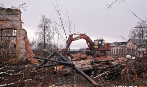 Бывший больничный комплекс в Кашире-1 пойдет «на слом»
