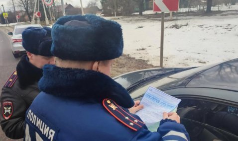 Госавтоинспекция Каширы показала, как пресекаются нарушения при обгоне через сплошную