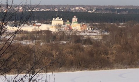 В Кашире уровень воды в Оке поднялся до рекордных январских отметок