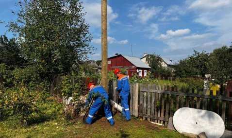 Более 6 километров воздушных линий отремонтируют в Кашире до конца года