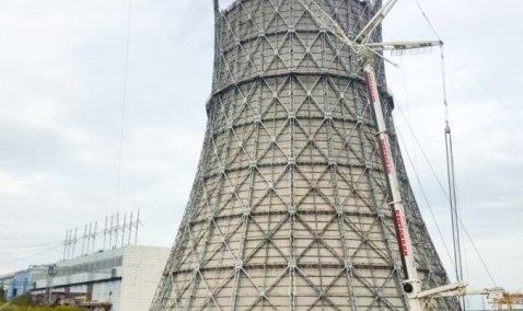 Знаменитые градирни Каширской ГРЭС вскоре канут в лету: на предприятии начался демонтаж конструкций