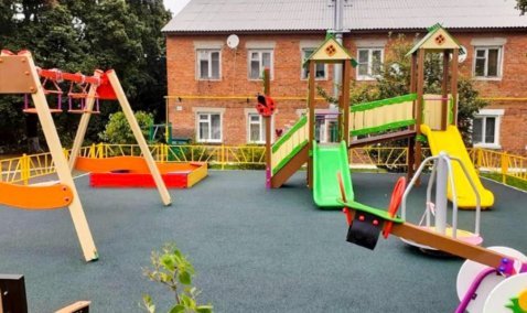 Около 1,5 миллионов рублей потратят на строительство четырех детских площадок в Кашире
