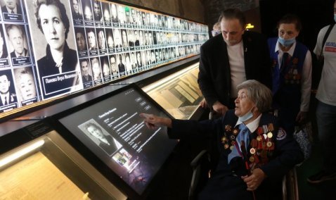 Ветеран Великой Отечественной войны из Каширы исполнила мечту, посетив парк «Патриот»