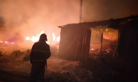 Почти полночи длилась ликвидация пожара в СНТ под Каширой