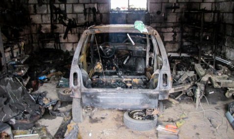 Автомобиль сгорел под Каширой из-за нарушения правил безопасности при сварочных работах