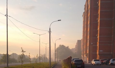 Пришла жара: Каширу-2 «накрыл» густой дым горящей растительности