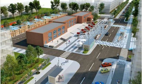 Начался выбор подрядчика для 1-го этапа благоустройства пешеходной зоны на улице Садовой в Кашире