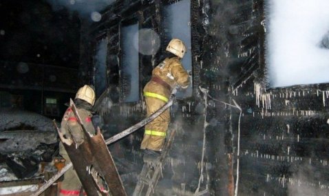 Садовый дом горел прошлой ночью в СНТ под Каширой