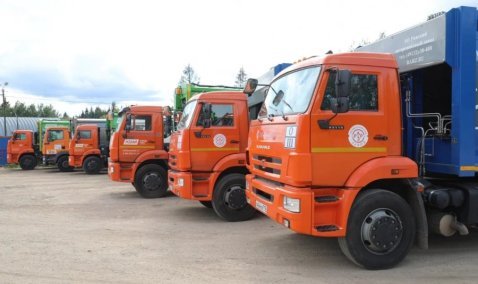 Новые КАМАЗы вышли на маршруты Каширского регионального оператора