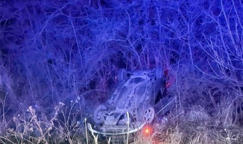 Два человека пострадали в перевернувшейся на трассе под Каширой Тойоте