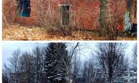 Здание бывшего детского сада под Каширой ушло в историю