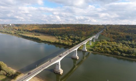 Капитальный ремонт моста через Оку от Каширы до Лужников продлится 2,5 года