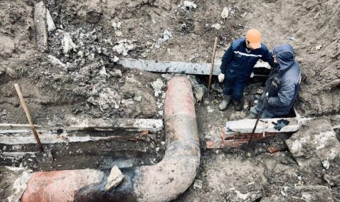 Очередная авария на трубопроводе случилась в Кашире-2