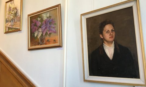 В музее состоялось открытие выставки "Вам, милые женщины"