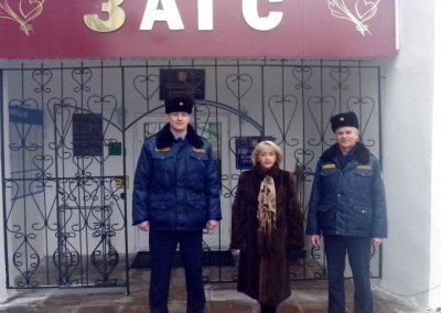 Госадмтехнадзор проверил качество зимней уборки у ЗАГСа