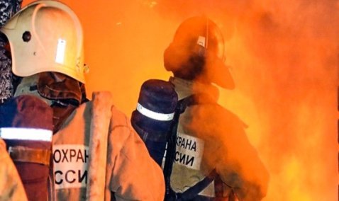 В СНТ под Каширой сгорела частная баня