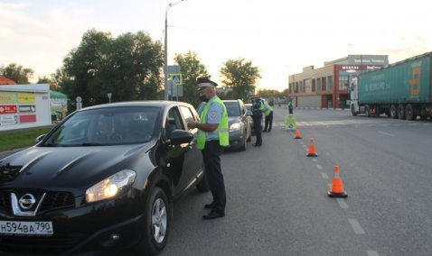 Проверку на трезвость прошли в ходе рейда водители в Кашире