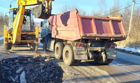 Из-за аварийных работ на коллекторе  в Кашире частично ограничили движение