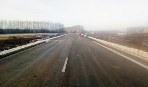 Строительство новой автодороги завершено в городском округе Кашира