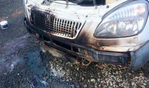 В Кашире-2 на ходу загорелся автомобиль ГАЗель