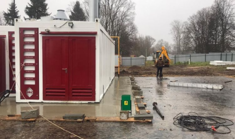 Строительство новой котельной завершается в деревне Корыстово