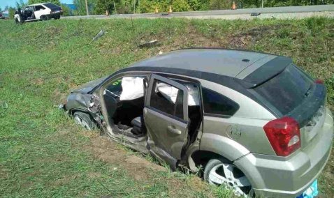 В результате ДТП один из водителей госпитализирован