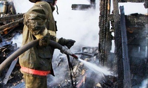 Пожар в частном доме в городском округе Кашира тушили почти 4 часа