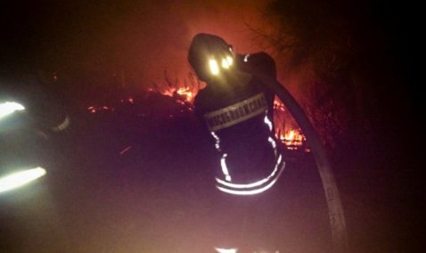 В коттеджном поселке в городском округе Кашира произошел пожар