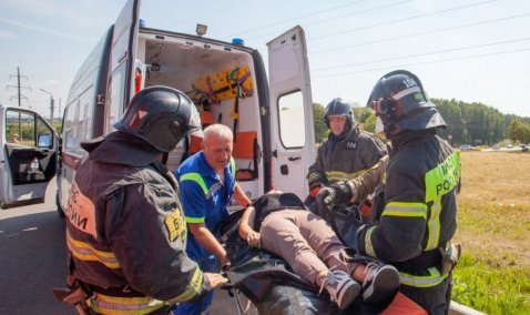 «Рухнувшая кровля, погибшие и пострадавшие»: учения по отработке ЧП провели в магазине в Кашире-3