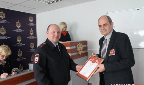 Каширские полицейские поздравили ветеранов