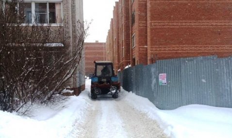 Каширу включили в десятку лучших округов по качеству уборки снега