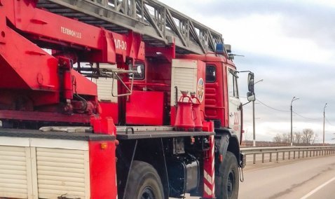 В первый день ноября в районе Корыстово загорелся садовый дом