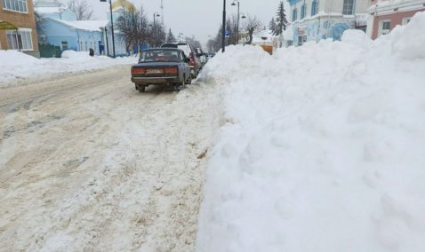 На Каширу надвигается сильнейший за последние 72 года снегопад
