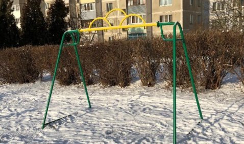 В Кашире демонтированы все качели на жесткой сцепке