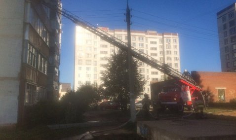 Квартиру в Кашире-3 потушили менее чем за 20 минут