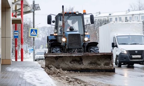 В Кашире рассказали о количестве техники, задействованной в уборке снега