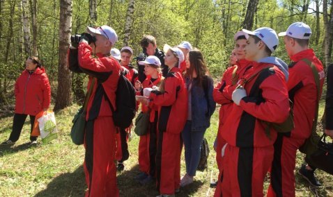 Каширские школьники приняли участие в военно-патриотическом слете "Солдатский привал"