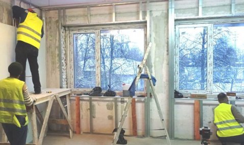 Капитальный ремонт терапевтического корпуса продолжается в Кашире-2