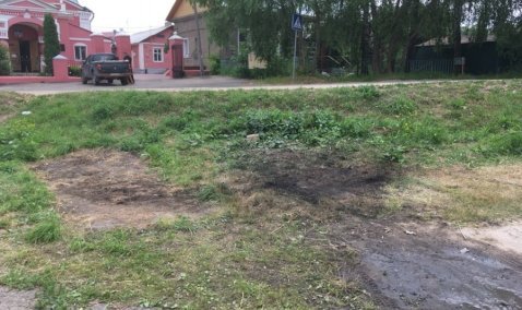 Ночью у храма Флора и Лавра в Кашире-1 сгорел автомобиль «Daewoo Nexia»