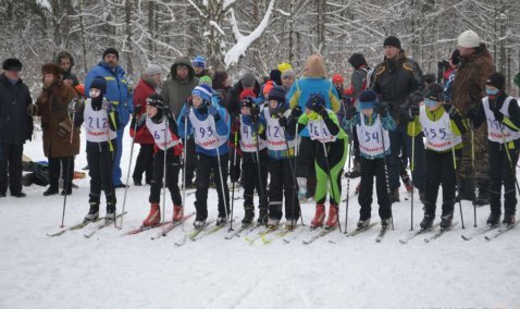 Лыжные гонки в рамках декады "Здравствуй, Новый 2017 год"