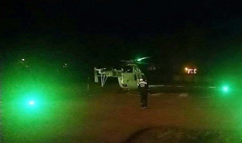 В Кашире мужчину после травмы на производстве пришлось транспортировать вертолетом санавиации