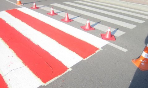 Новую дорожную разметку, перила, «лежачие полицейские», мигающие светофоры и другие элементы обустроят у школ и детсадов Каширы