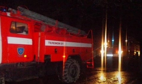 В Ожерелье произошел пожар в здании больницы?