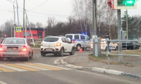 На перекрестке улицы Пушкарской произошло очередное ДТП