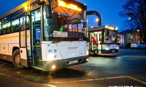 Отмена больше пятидесяти рейсов: расписание транспорта на новогодние праздники в Кашире